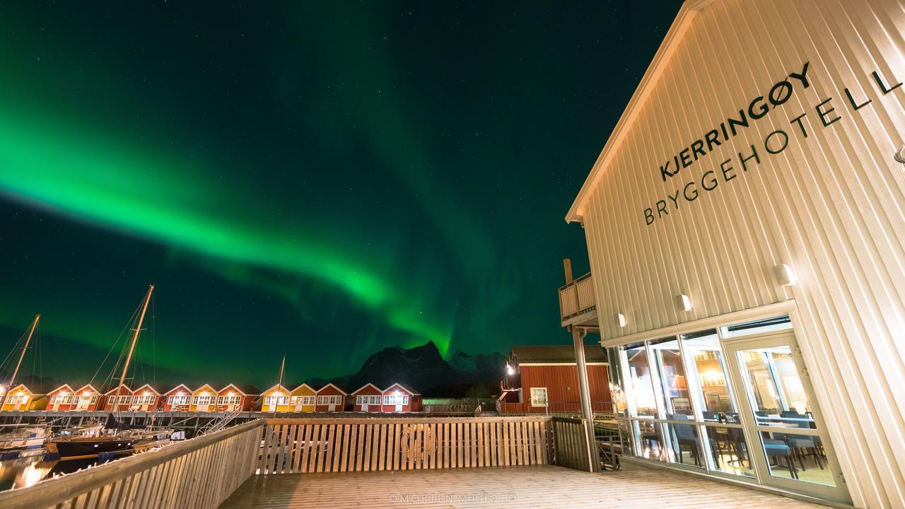 Kjerringoy Bryggehotell Будё Экстерьер фото